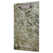 Glacial Ice Abstracte Natuur Textuur Klembord (Links)