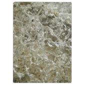 Glacial Ice Abstracte Natuur Textuur Klembord (Achterkant)