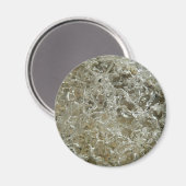 Glacial Ice Abstracte Natuur Textuur Magneet (Voorkant / Achterkant)