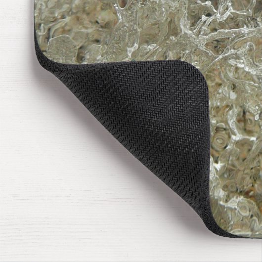 Glacial Ice Abstracte Natuur Textuur Muismat (Hoek)