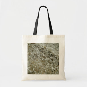 Glacial Ice Abstracte Natuur Textuur Tote Bag