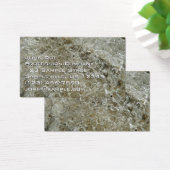 Glacial Ice Abstracte Natuur Textuur Visitekaartje (Bureau)