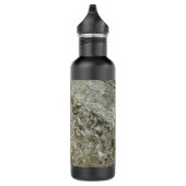 Glacial Ice Abstracte Natuur Textuur Waterfles (Rechts)