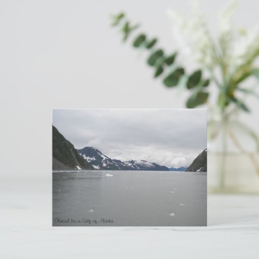 Glacial Ice Briefkaart (Staand voorkant)