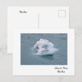 Glacial Ice Postcard Briefkaart (Voorkant / Achterkant)