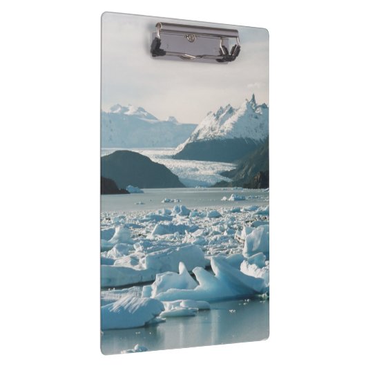 Glacial Icebergs Klembord (Rechts)