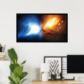 Glacial Inferno Poster (Thuiskantoor)