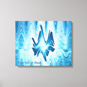 Glacial Lake Canvas Afdruk