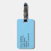 Glacial Lake Jokulsarlon - IJsland Bagagelabel (Achterkant verticaal)