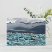 Glacial Lake Jokulsarlon - IJsland Kaart (Staand voorkant)