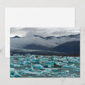 Glacial Lake Jokulsarlon - IJsland Kaart (Voorkant / Achterkant)
