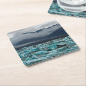 Glacial Lake Jokulsarlon - IJsland Kartonnen Onderzetters (Schuin)