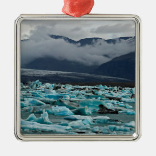 Glacial Lake Jokulsarlon - IJsland Metalen Ornament
