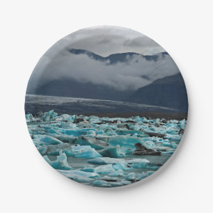 Glacial Lake Jokulsarlon - IJsland Papieren Bordje