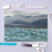 Glacial Lake Jokulsarlon - IJsland Tissuepapier (Craft)