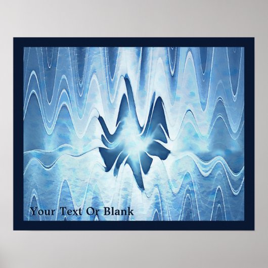 Glacial Lake Poster (Voorkant)