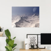 Glacial Landscape Poster (Thuiskantoor)