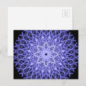 Glacial Mandala Briefkaart (Voorkant / Achterkant)