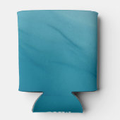 Glacial Melt Abstracte Natuur Fotografie Blikjeskoeler (Achterkant)