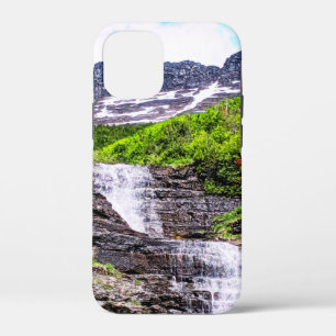 Glacial Melt Waterfall Rush van Rocky Mountains Case-Mate iPhone Case