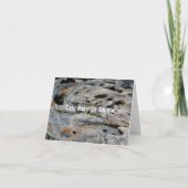 Glacial Potholes Nature Personalized Note  Kaart (Voorkant)