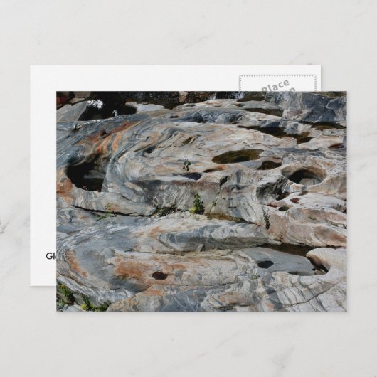 Glacial Potholes Shelburne Herfsten MA 2008 Briefk Briefkaart (Voorkant / Achterkant)