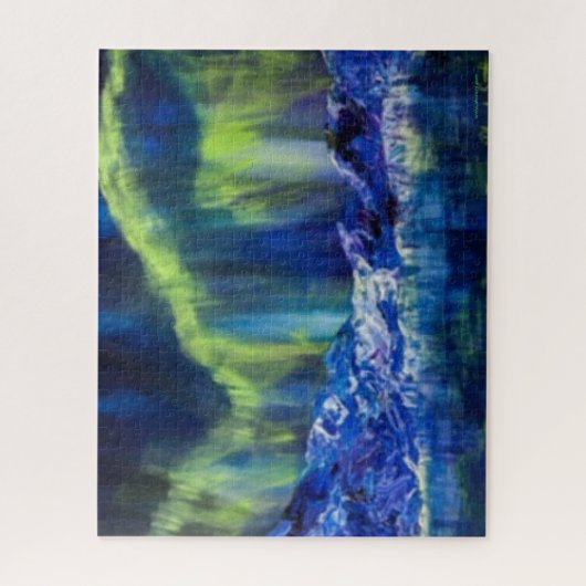 Glacial Reflections Jigzaag Puzzle Legpuzzel (Verticaal)