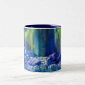 Glacial Reflections Tweekleurige Koffiemok (Center)