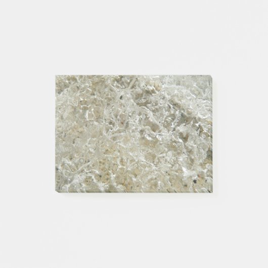 Glaciale IJs Abstracte Natuur Textuur Post-it® Notes (Voorkant)