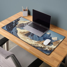 Glaciale pieken bureaumat