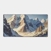 Glaciale pieken bureaumat (Voorkant)