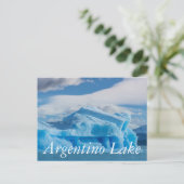 Glaciars, Argentijnse meer Briefkaart (Staand voorkant)