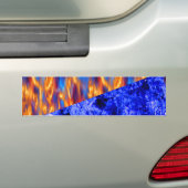 Glaciem en Ignis door Kenneth Yoncich Bumpersticker (Op auto)