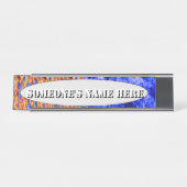 Glaciem en Ignis door Kenneth Yoncich Bureau Naambordje (Voorkant)