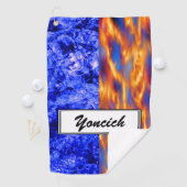 Glaciem en Ignis door Kenneth Yoncich Golfhanddoek (Insitu)