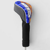 Glaciem en Ignis door Kenneth Yoncich Golfheadcover (Schuin)