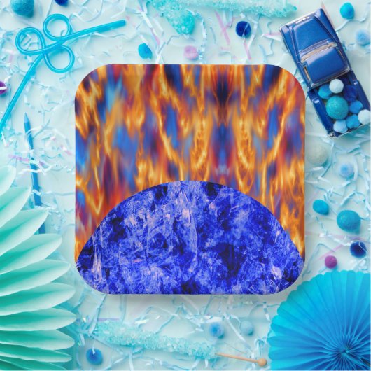 Glaciem en Ignis door Kenneth Yoncich Papieren Bordje (Feest)