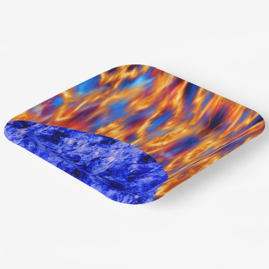 Glaciem en Ignis door Kenneth Yoncich Papieren Bordje (Gebogen)