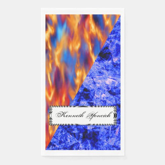 Glaciem en Ignis door Kenneth Yoncich Servet (Voorkant)