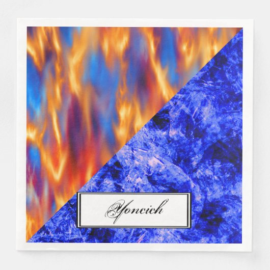 Glaciem en Ignis door Kenneth Yoncich Servet (Voorkant)