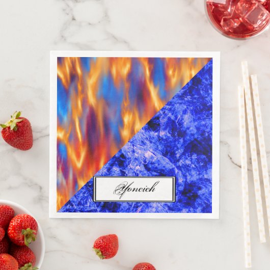 Glaciem en Ignis door Kenneth Yoncich Servet (Insitu)