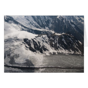 Glacier, Alaska Range Mountains, Alaska, Verenigde
