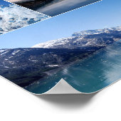 Glacier Bay Alaska 14 x 11 Poster (Hoek)