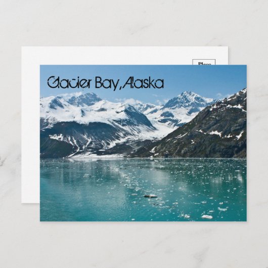 Glacier Bay, Alaska Briefkaart (Voorkant / Achterkant)