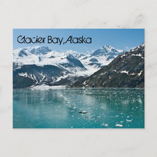 Glacier Bay, Alaska Briefkaart (Voorkant)