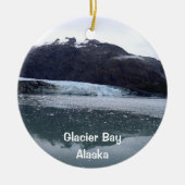 Glacier Bay, Alaska Keramisch Ornament (Voorkant)
