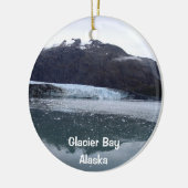 Glacier Bay, Alaska Keramisch Ornament (Links)