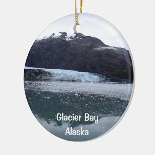 Glacier Bay, Alaska Keramisch Ornament (Links)
