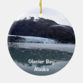 Glacier Bay, Alaska Keramisch Ornament (Achterkant)