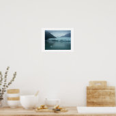 Glacier Bay Alaska kleurenfotografie Poster (Keuken)